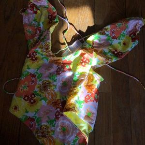 NWT! Lolli Flower Bomb Reversible One Piece Suit